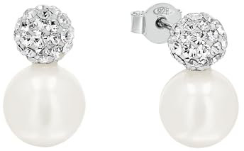 Amor 925 Sterling Silber Damen Schmuck, mit Zirkonia synth, Silber, Kommt in Schmuck Geschenk Box