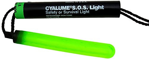 Cyalume Notsignal SOS Leuchte (50er Pack) - 19 cm - Grüner Leuchtstab mit 8 h Leuchtdauer - Lebensretter bei Rettungseinsätzen oder als Sicherheitsvorkehrung für die Freizeit