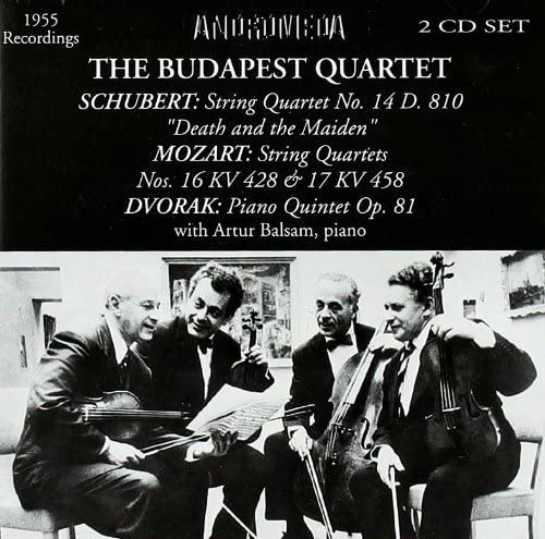 Budapest Quartett Live: Schubert-Mozart-