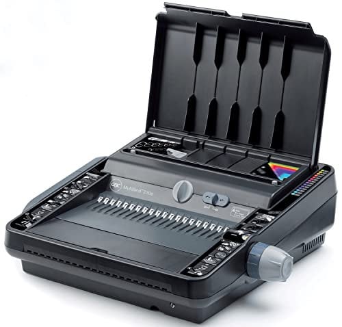 GBC 4400425 MultiBind 230E Multifunktionsbindegerät (bindet Plastik und Draht, elektrisch)