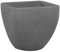 ebertSankey carré de 30 cm Dessus, Base Ronde Patio Pot de Fleurs (Granite)