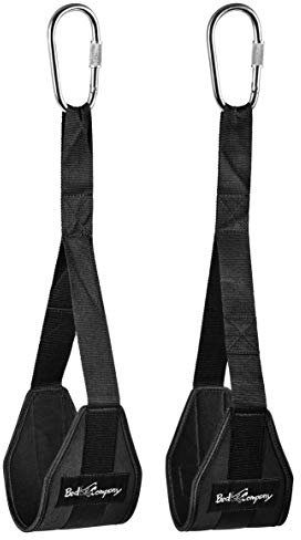 Bad Company Heavy Duty Armschlaufen zum Bauch- und Rückentraining aus Nylon I BC-98