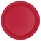 Unique Party - Platos de Papel - 17.1 cm - Rojo - Paquete de 8 (3124)
