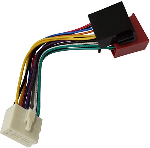 AERZETIX - Adaptateur H6 ISO câble convertisseur fiche Faisceau Auto autoradio - C2018