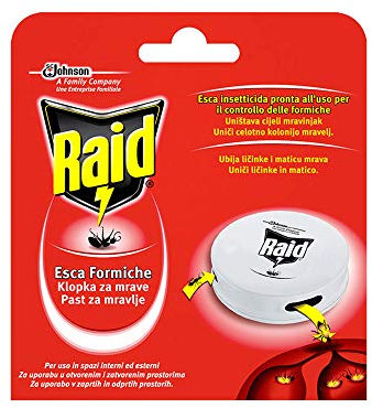 Raid Esca Formiche - 4 pezzi da 10 ml [40 ml]