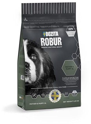 Bozita Hundefutter Robur Mother & Puppy XL 28/14, 1er Pack (1 x 3.25 kg)