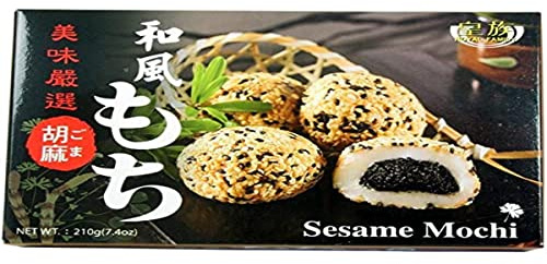 Royal Family Japanese Mochi Sesame, 210g (7.4-ounce) Pack of 1