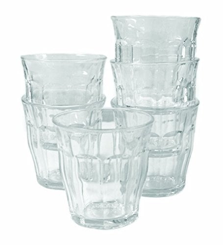 Duralex 22cl Picardie Tumbler Drinking Glasses Pack of 6