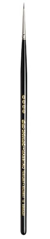 Da Vinci 10 Series Tobolsky-Kolinsky Sable Water Colour Number -4 Brush, Bristle, Red, 18.3 x 0.09 x 30 cm