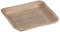 CROKUS PACOVIS - Assiettes jetables en Palmier - Lot de 25-24 x 24 cm