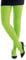 P'tit Clown - 74702 - Collant Fantaisie Opaque Uni Femme - Green Neon Tights - Confortable - 50 Deniers - Accessoire Déguisement Carnaval, Halloween, Fêtes à Thèmes, Cosplay - Polyester - Vert Fluo