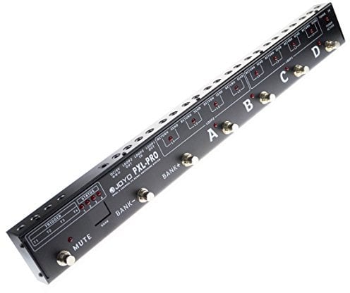 JOYO PXL-PRO - Pedales/amplificadores 4 canales duales de hasta 32 efectos combinados.