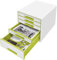 Schubladenbox WOWBox we/gr LEITZ 5214-10-64 CUBE5Laden