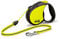 Flexi Roll-Leine Neon Reflect M Seil 5 m Neon/schwarz für Hunde bis max. 20 kg