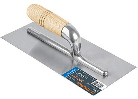 Llana canto recto con mango de madera - 280 mm