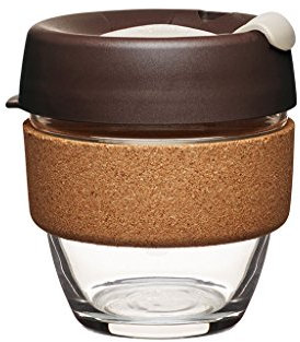 KeepCup – Taza de infusión, edición con corcho, tamaño pequeño, 227 ml, almendra