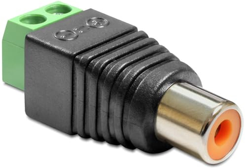 DELOCK Adapter Terminalblock > Cinch Buchse