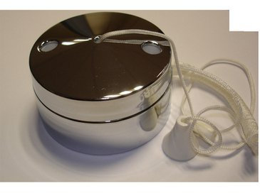 BG 802CH Chrome Effect Ceiling Pull Switch (for Lighting Circuits) 6 amp 1 or 2 Way