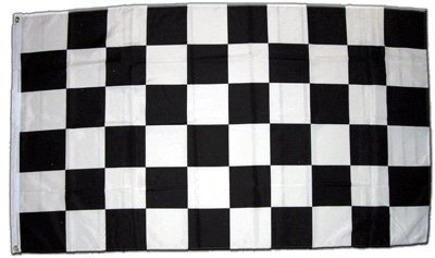 Drapeau Damier F1-60 x 90 cm
