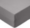 Amazon Basics Spannbettlaken, 150 x 200 x 30 cm, Mikrofaser, Spannbetttuch - Matratzenhöhe bis 30 cm, Dunkelgrau