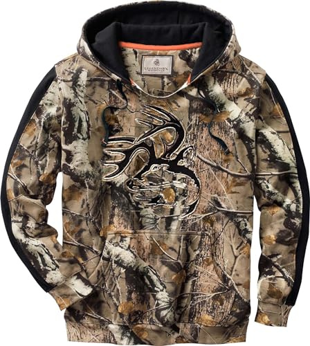 Legendary Whitetails Herren Camo Plaid Outfitter Hoodie Hoodie