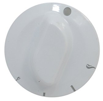Cannon Hob White Hob & Grill Control Knob. Genuine part number C00237815