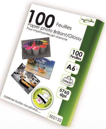Elypse 502132 Fotopapier Glossy A6 220 g 100 Blatt