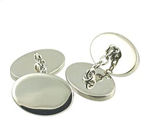 Select Gifts Coppia ovale catena Argento gemelli selezionare borsa regalo