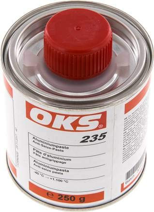 OKS-Pasten Gebinde:250g Pinseldose Beschreibung:OKS 235, Aluminiumpaste Anti-Seize-Paste
