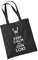 clothinx - Keep Calm and Join Loki - 100% Bio und fair Tasche Schwarz, langer Henkel
