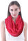 Lina & Lily Damen Loop Schal mit Punkte-Muster (Dunkelrosa)