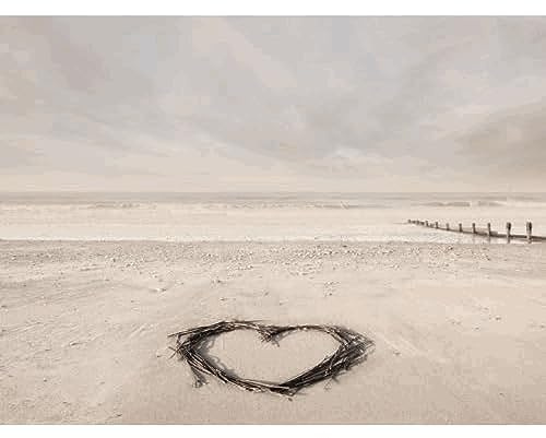 Pyramid International Ian Winstanley Love Goes on Forever Canvas, Multi-Colour, 60 x 80 cm