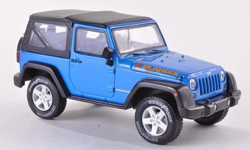 Jeep Wrangler Islander Edition, met.-blau , 2012, Modellauto, Fertigmodell, Greenlight 1:43