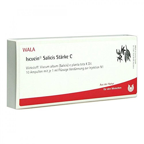 Iscucin Salicis Stärke C Ampullen 10X1 ml