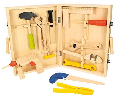 Bigjigs Toys Schreiner-Werkzeugkasten
