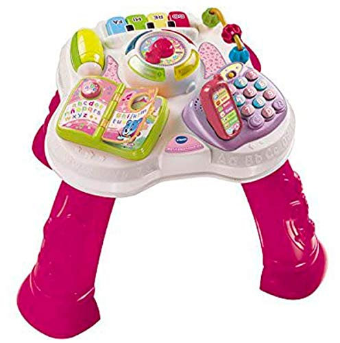 VTech Table Bavarde 2 en 1 Rose