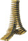 NET TOYS Patronengürtel 96 Patronen 150 cm Patronengurt Patronen Gürtel Munitionsgürtel Patronengurte