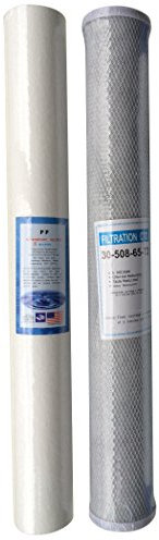 20 Reverse Osmosis Water Filters Set Sediment Carbon Pole Fed Window Cleaning