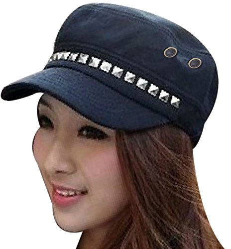Belsen Herren Kappe Military Cap Baumwolle Unisex Breath Baseball Hut (schwarz)