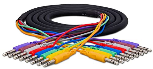 HosaTech CSS-802 2m 1/4 inch TRS to Same Balanced Snake Cable