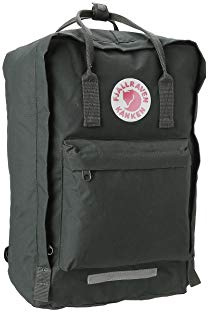Fjällräven Rucksack Kånken Laptop 17 Zoll, Forest Green, 30 x 18 x 42 cm, 20 Liter, 27173-660