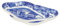 Blue Italian Pickle Serving Tray (Set of 2) by Spode