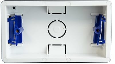 Dencon 2 Gang Dry Lining Box (1.4in) (White)