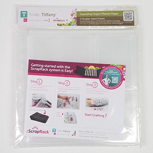 Totally Tiffany Expanding Project Planner Pages, Pack of 5