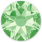 Swarovski 100 Stück Elements Hotfix, Chrysolite, SS10 (Ø ca. 2,8 mm), Strasssteine zum Aufbügeln