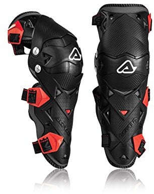 Ginocchiera Impact Evo 3.0 nero/rosso