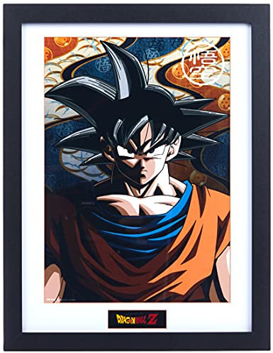 Dragonball Z Poster im Rahmen Son Goku 45 x 34 cm