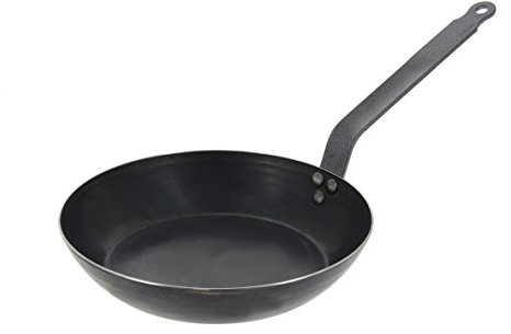 De Buyer 5300.28 Force Blue Blue Steel Frying Pan, 28 cm Diameter