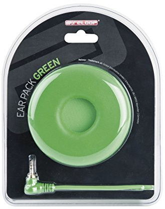 Reloop Ear Pack Green - Spiralkabel, Satz Ohrpolster mit kleiner Aussparung für komfortables Tragen