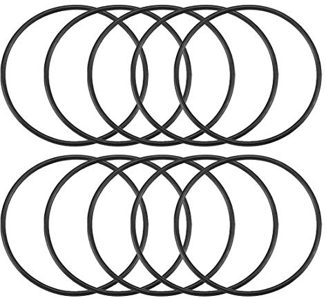 sourcing map Nitrile Rubber O-Rings 42mm OD 39mm ID 1.5mm Width, Metric Sealing Gasket, Pack of 10